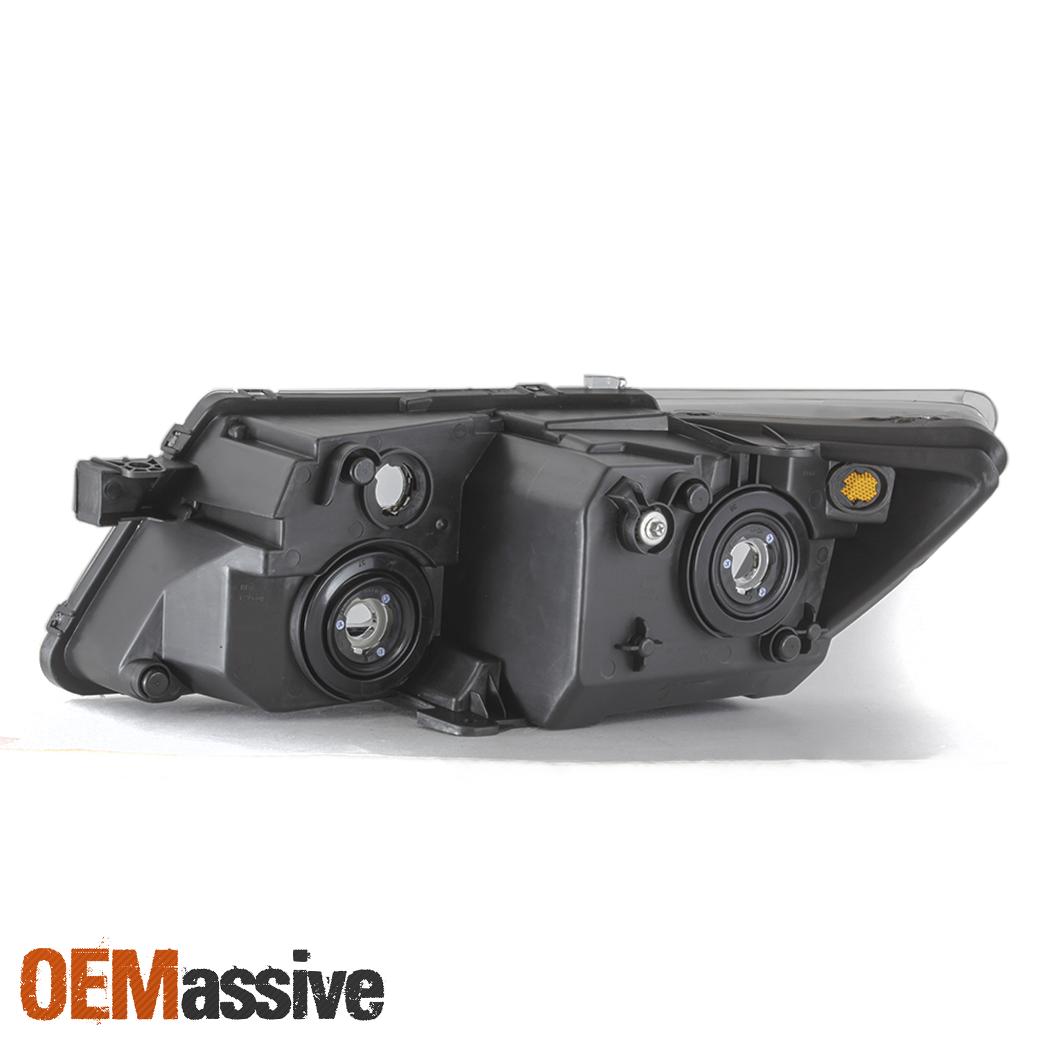 Fits 20092019 Dodge Journey w/ Black Trim Headlight Driver+Passenger